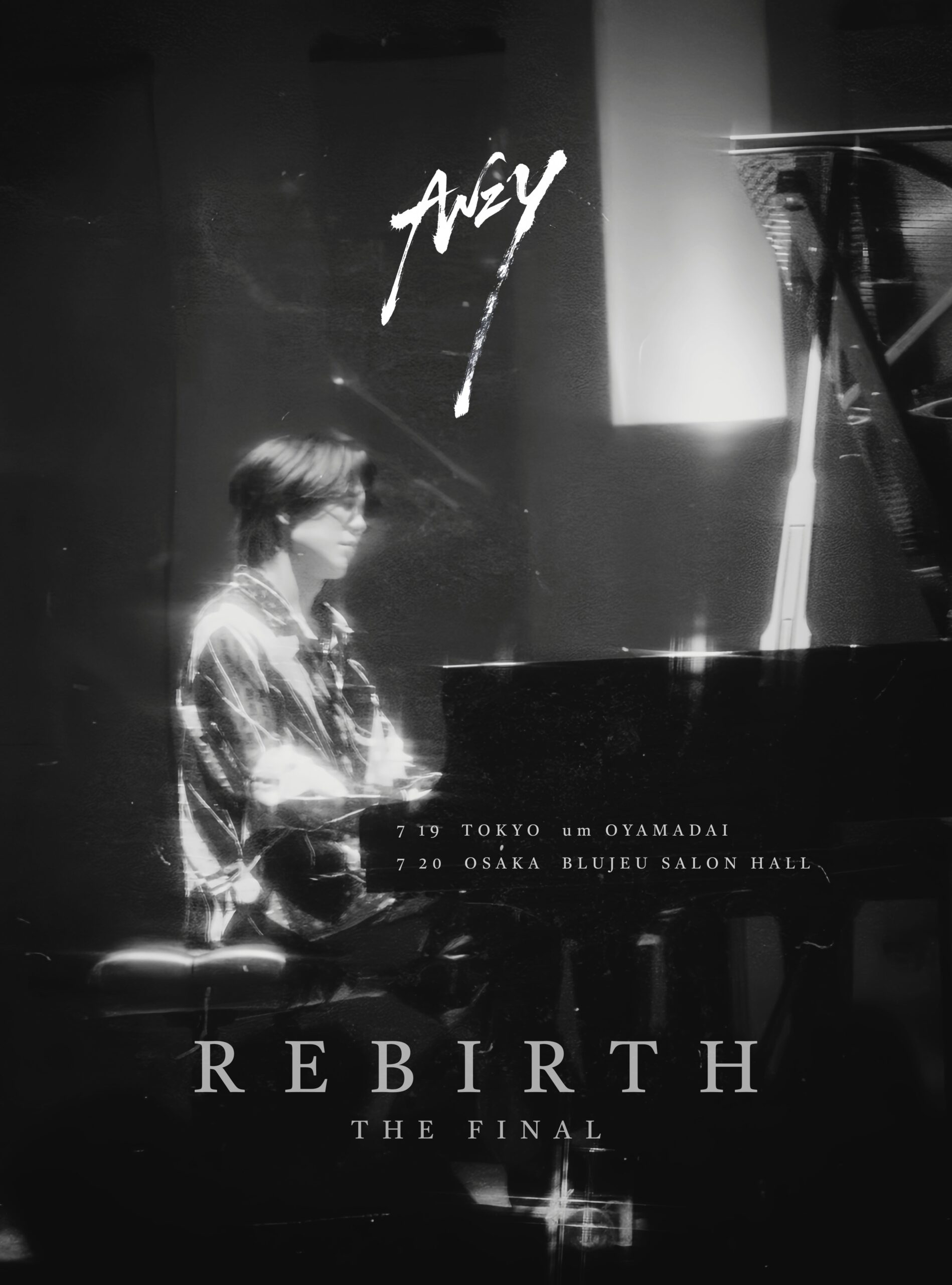 ANZY PIANO SOLO CONCERT “REBIRTH” The Final